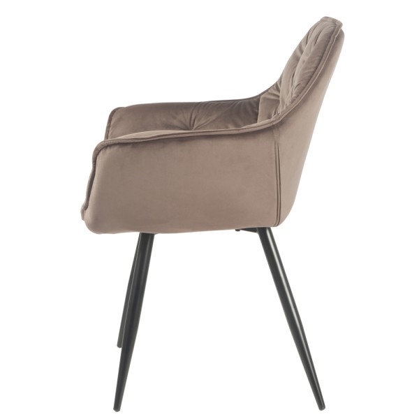 Крісло Nora black - комфорт і стиль для вашого інтер'єру