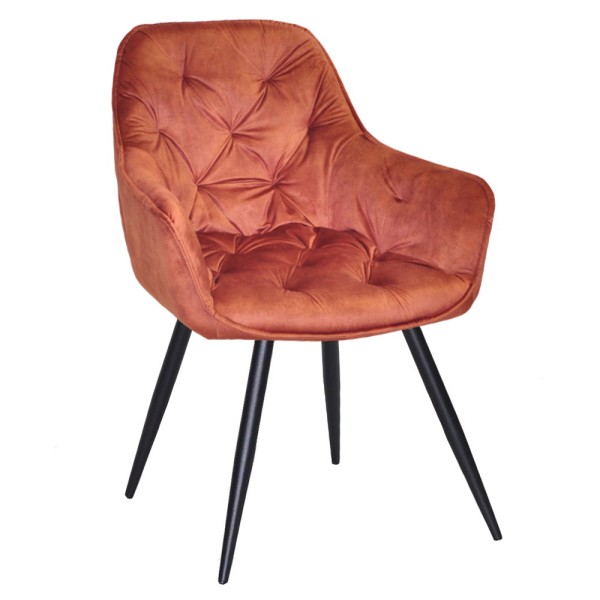 Крісло Nora black - комфорт і стиль для вашого інтер'єру