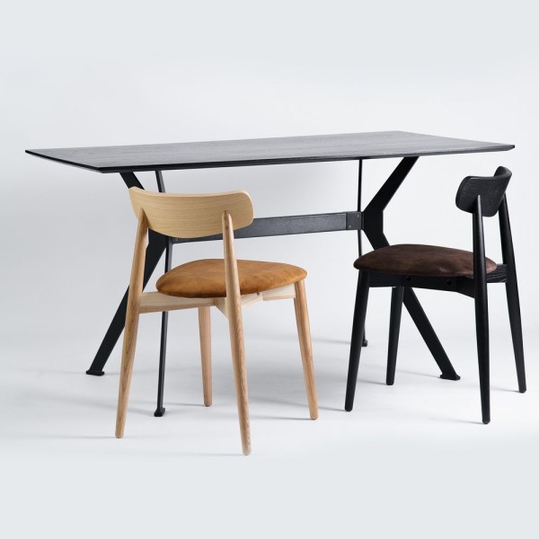 Стіл Stealth чорний дуб для кухні та кафе