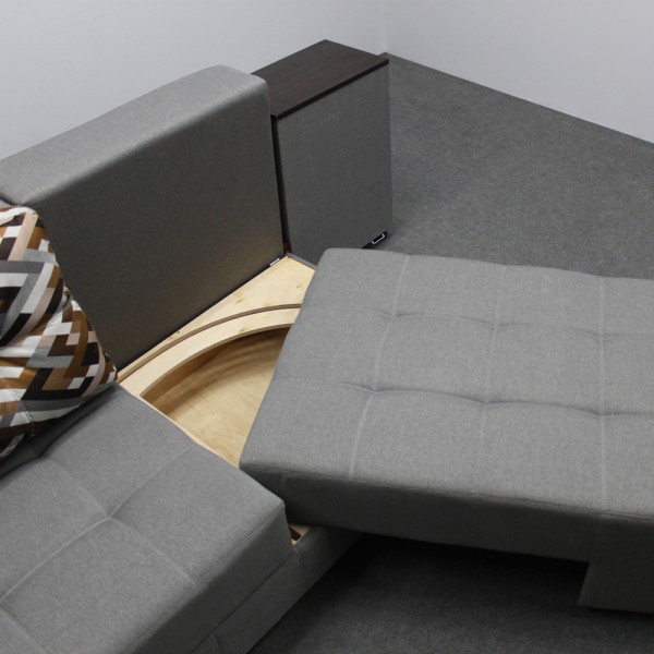 Прямий розкладний диван Елата