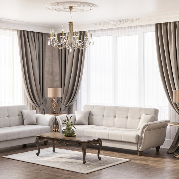 Прямий розкладний диван Романтик