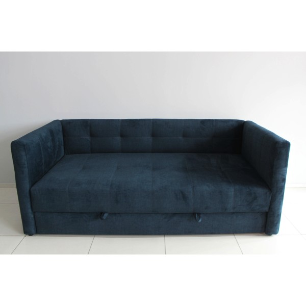 Прямий розкладний диван Грей