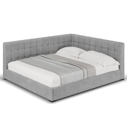 М'яке кутове ліжко Лео