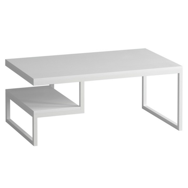 Журнальний стіл з поличкою Drom36 в стилі лофт