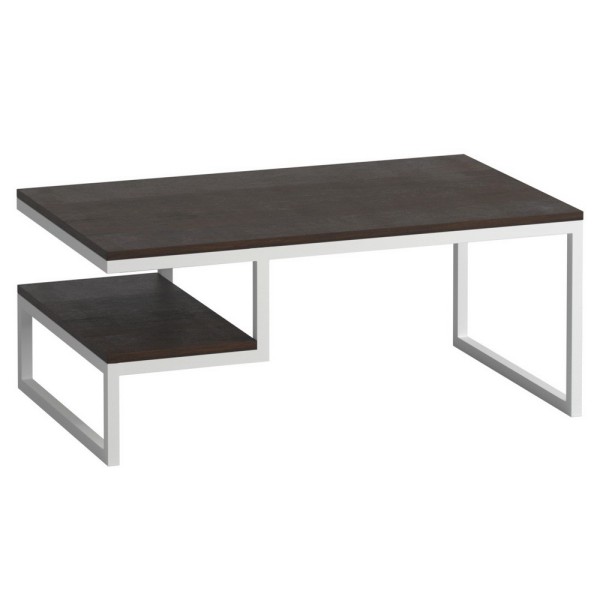 Журнальний стіл з поличкою Drom36 в стилі лофт