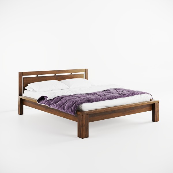 Ліжко Фаджио вільха з натурального дерева