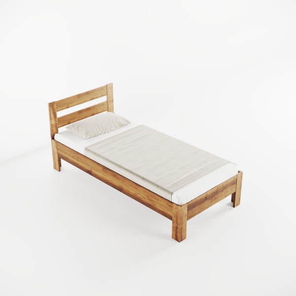 Ліжко односпальне Чезаре вільха