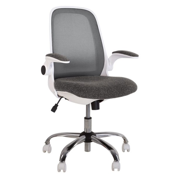 Крісло Glory GTP white Tilt — Сучасне офісне крісло з механізмом Tilt