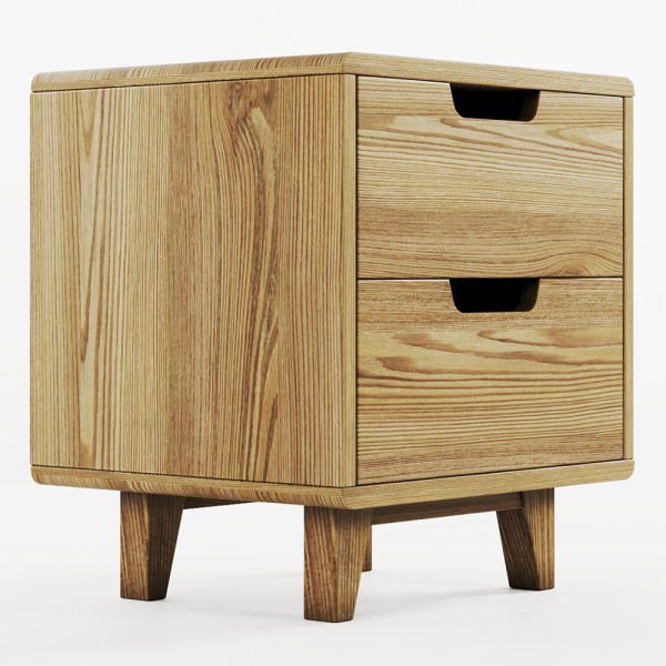 Тумба Фаджио з ясена — дерев’яна якість у вашій спальні