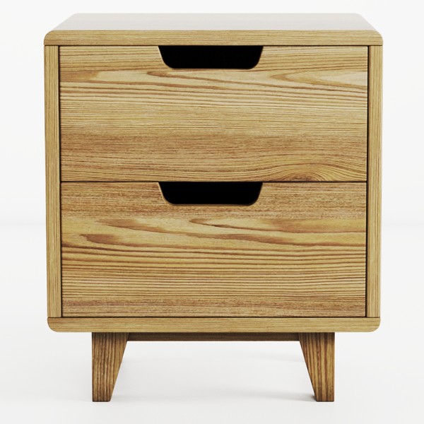 Тумба Фаджио з ясена — дерев’яна якість у вашій спальні