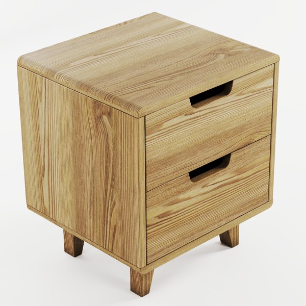 Тумба Фаджио з ясена — дерев’яна якість у вашій спальні