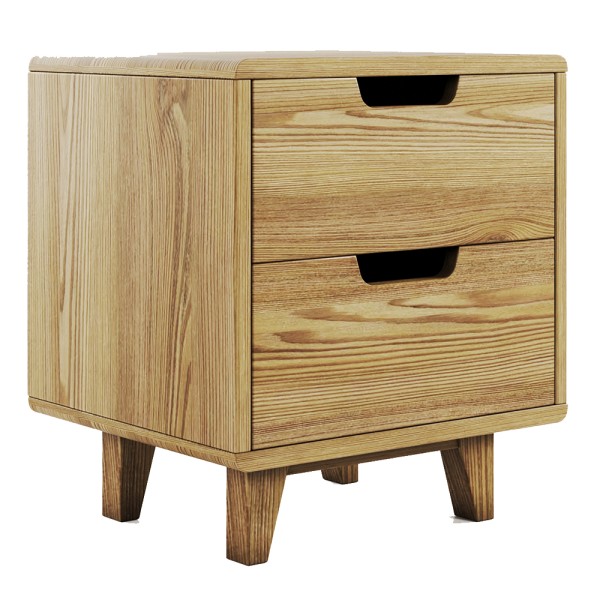 Тумба Фаджио з ясена — дерев’яна якість у вашій спальні