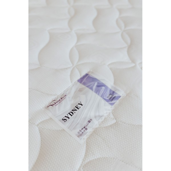 Матрац Sydney: жорсткий безпружинний матрац з лляним чохлом