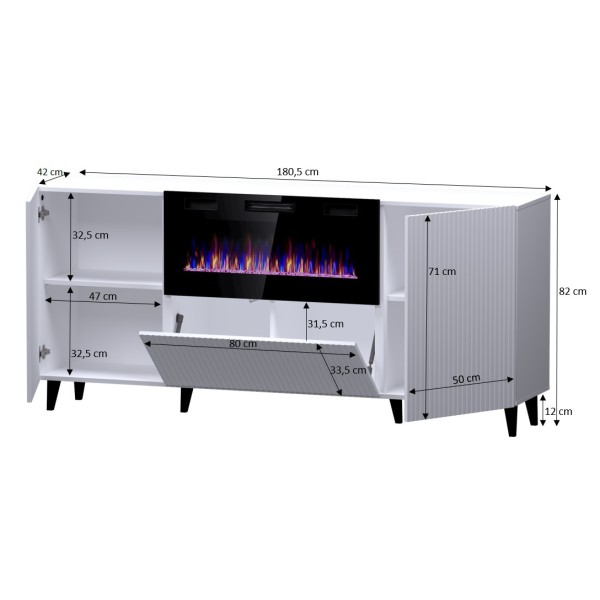 Комод Pafos 180 EF - стиль та комфорт для вашої вітальні