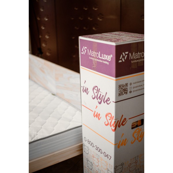 Матрац Lider в коробці — для комфортного сну з середньою жорсткістю