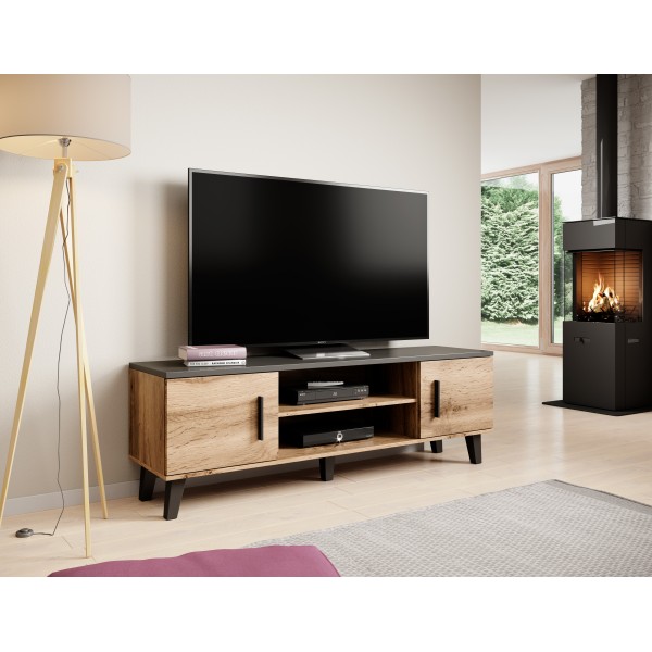 Тумба під ТВ Lotta 160 2D2K – стильна та функціональна для вашої вітальні