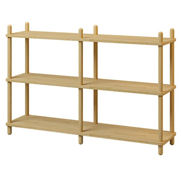 Полиця Dao 2-3 – дерев'яна полиця в скандинавському стилі