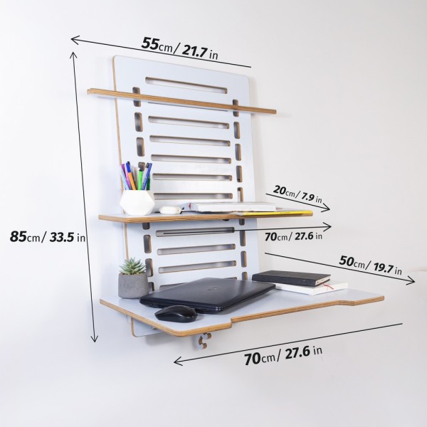 Стіл навісний Coworking area – стиль та функціональність для вашого робочого простору