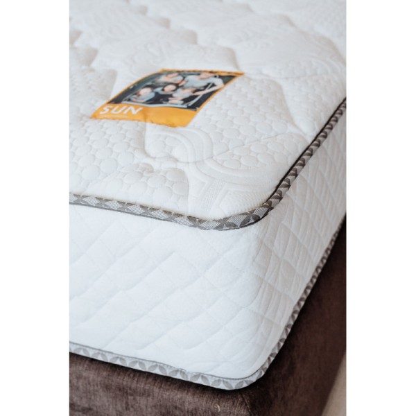 Матрац Sun – середня жорсткість, двосторонній з жакардовим чохлом