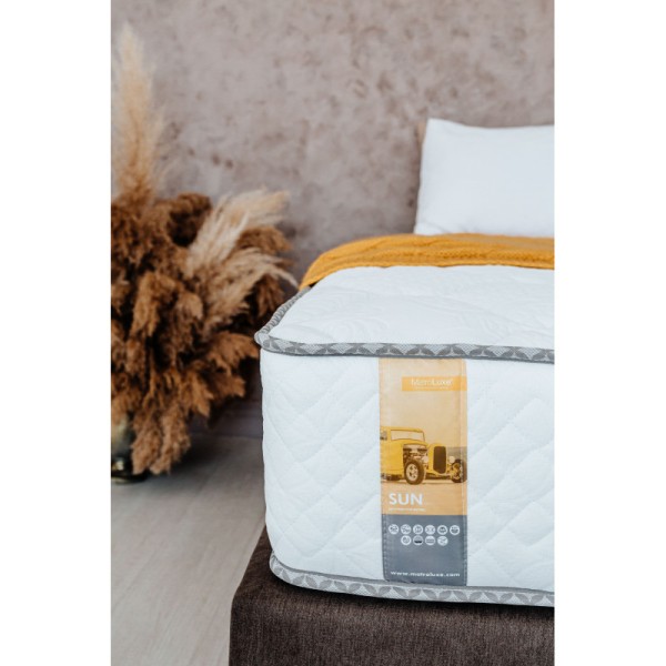 Матрац Sun – середня жорсткість, двосторонній з жакардовим чохлом