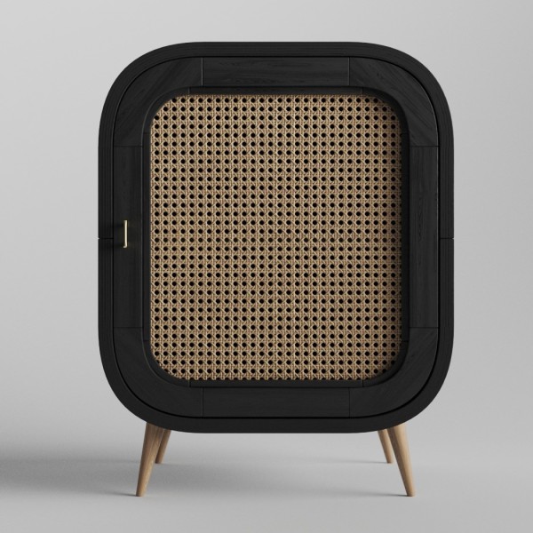 Приліжкова тумба Teneta S119 — Стиль і комфорт для вашої спальні