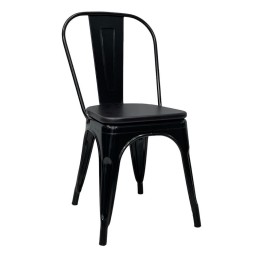 Стілець Tolix wood black