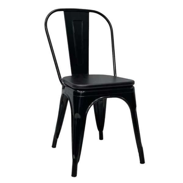 Стілець Tolix wood black – стиль та комфорт для вашої кухні