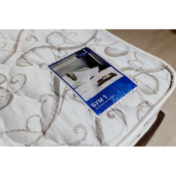 Матрац Бум-1 - жорсткий пружинний матрац з посиленням Євробортом