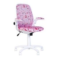 Комп'ютерне крісло для підлітка Glory GTP white kids Tilt PW62