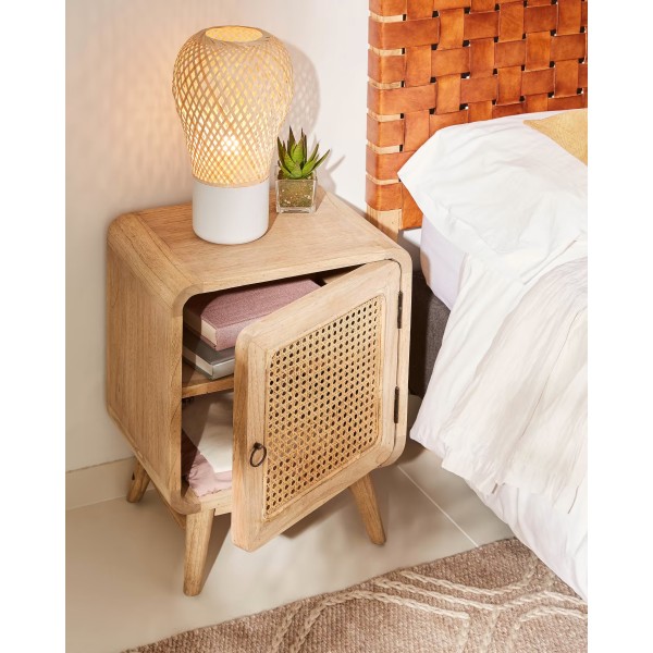 Приліжкова тумба Nalu - елегантність і натуральність для вашої спальні