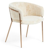 Стілець Konnie (еко-хутро)