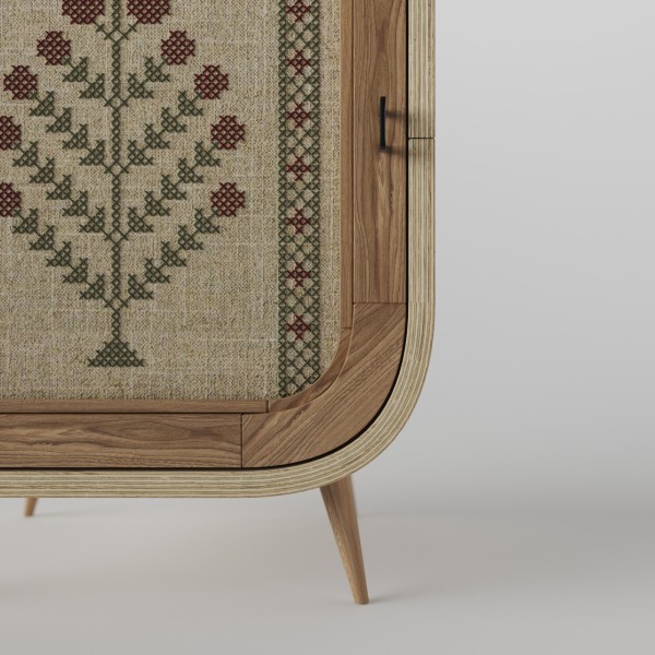 Приліжкова тумба Pleteno W101 – Меблі для вашої спальні