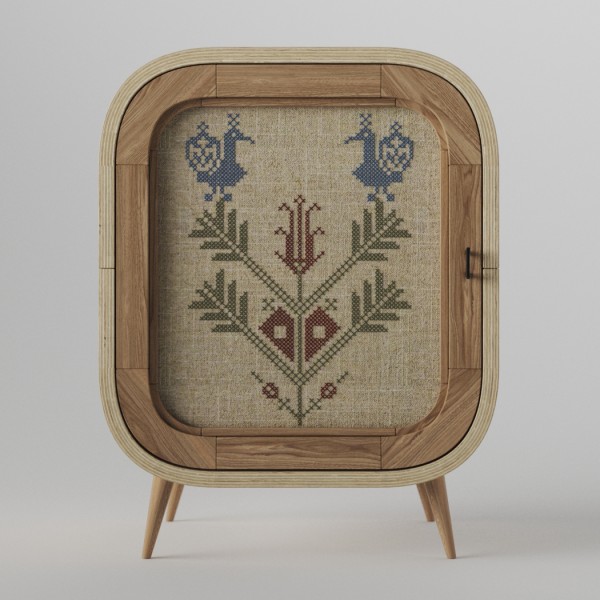 Приліжкова тумба Pleteno W102 – стильна та функціональна