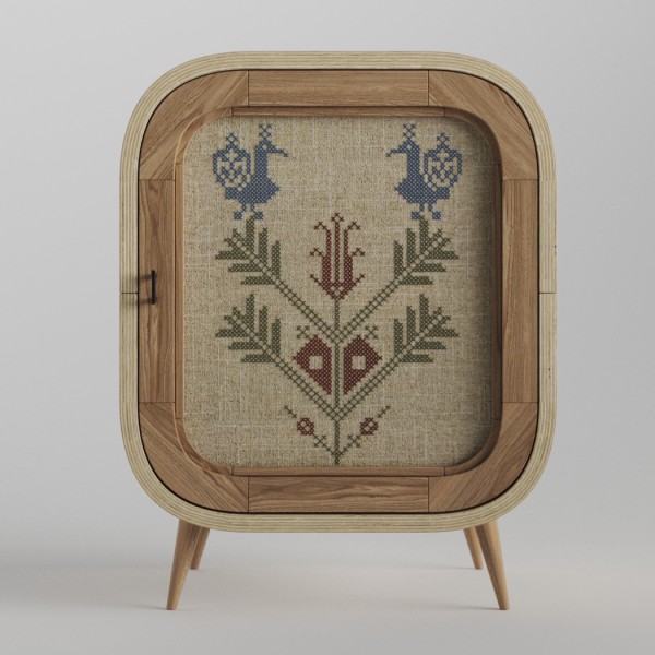 Приліжкова тумба Pleteno W102 – стильна та функціональна