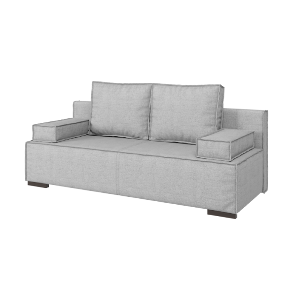 Прямий розкладний диван Лаккі з механізмом Єврокнижка