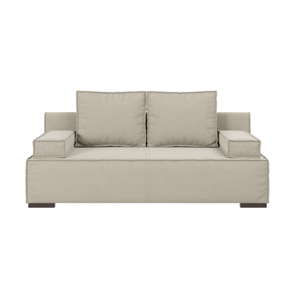 Прямий розкладний диван Лаккі з механізмом Єврокнижка