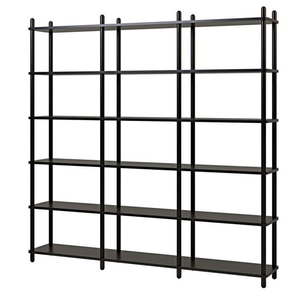 Полиця Dao 3-6 з дерева дуб — стильний стелаж для дому та офісу