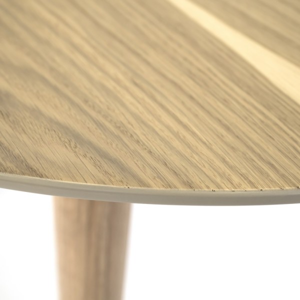 Стіл Dan d-80 - Сучасний круглий стіл для кухні та кафе