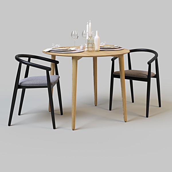 Стіл Dan натуральний дуб для кухні та кафе