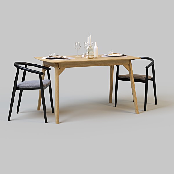 Стіл Floki Art – стильний стіл для кухні та кафе