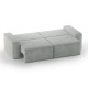Прямий розкладний диван Loft 1 – мінімалізм і комфорт