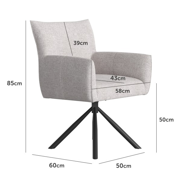 Стілець R-90 поворотний — стиль та комфорт для вашої кухні