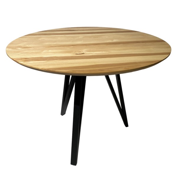 Обідній стіл Standart: Круглий стіл для кухні в стилі лофт