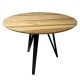 Обідній стіл Standart: Круглий стіл для кухні в стилі лофт