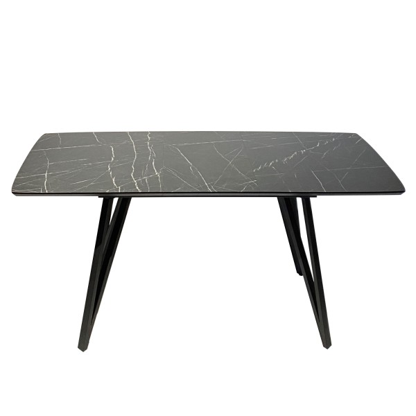 Розкладний прямокутний стіл HPL Arrows (Камінь П'єтра Гріджіа)