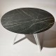 Круглий стіл HPL Arrows (Камінь П'єтра Гріджія чорний)
