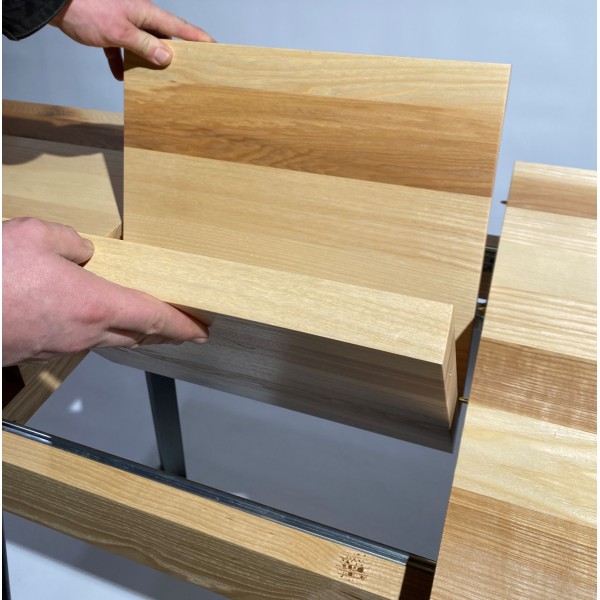 Обідній розкладний стіл з ясена