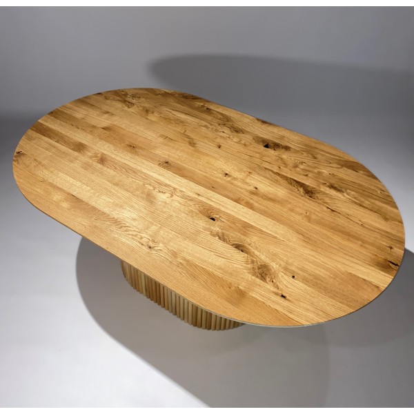 Журнальний стіл із натурального дерева в скандинавському стилі