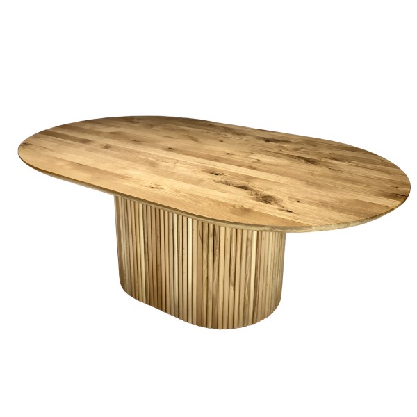 Журнальний стіл із натурального дерева в скандинавському стилі