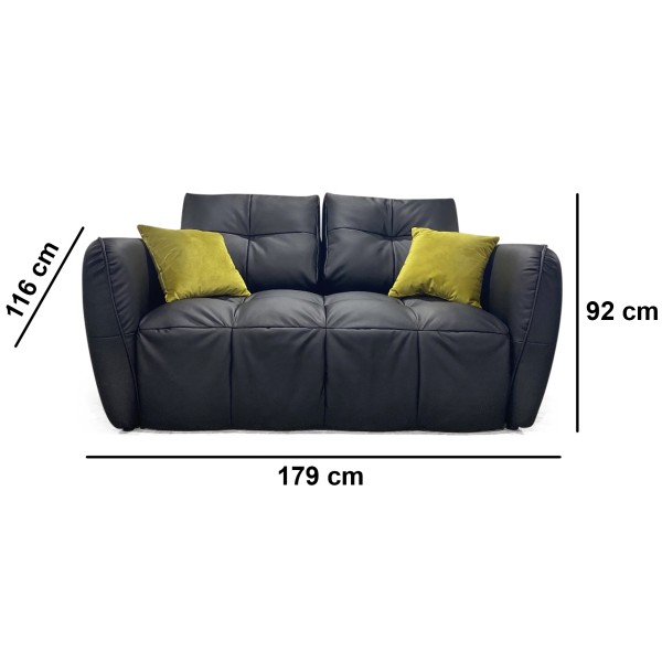 Прямий розкладний диван Brooklyn 2 – Ідеальний вибір для вашої оселі